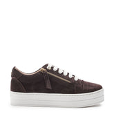 Abbee Brown Suede Trainers