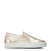 Adreenia Gold Leather Trainers