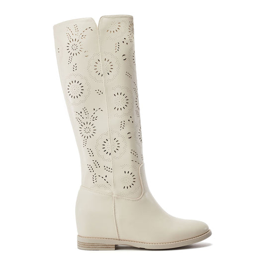 Ailee Beige Porvair Boots