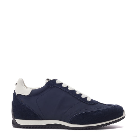 Akalia Navy Textile Trainers