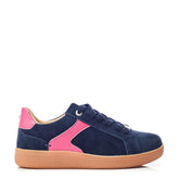 Allette Navy Suede Trainers