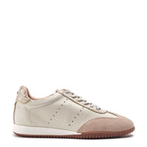 Alonnia Off White Leather Trainers