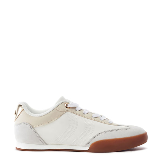 Aromaa Off White Porvair Trainers