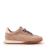 Aveline Taupe Suede Trainers