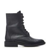 Halsey Black Leather Boots