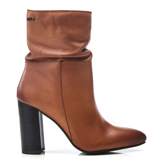 Promi Tan Leather Boots