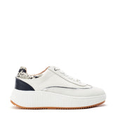 Baretti White Leather Trainers