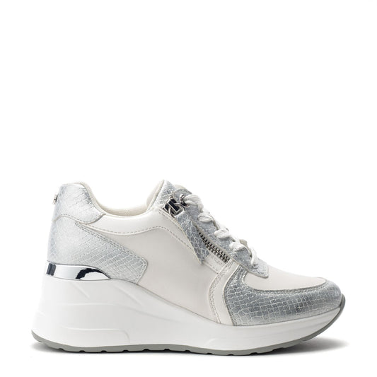 Bayley Silver Porvair Trainers