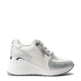 Bayley Silver Porvair Trainers