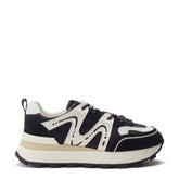 Beenie Black Alcantara Trainers