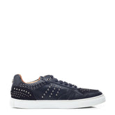 Betee Black Leather Trainers