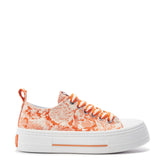 Betta Orange Textile Trainers