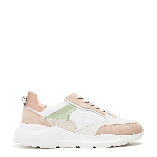 Birdee Cameo Leather Trainers