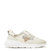 Birdee Metallic Leather Trainers