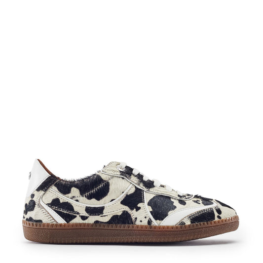 Brioni Cow Print Pony Hair Trainers