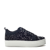 Buttercupp Black Sequin Trainers