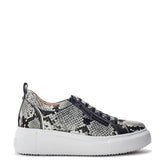 Calise Natural Snake Leather Trainers