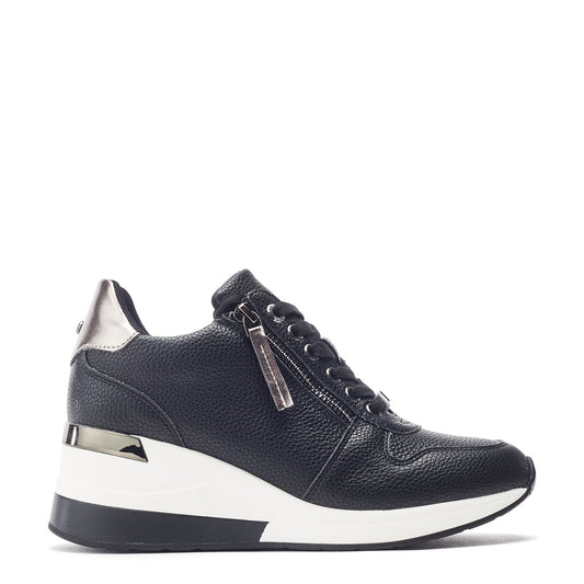 Caspia Black Porvair Trainers
