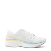 Damara White Textile Trainers