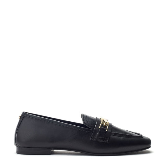 Earley Black Leather Shoes
