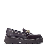 Eisa Dark Brown Leather Shoes
