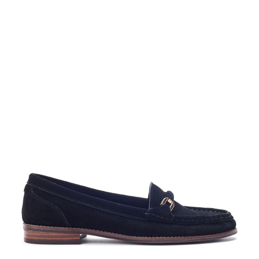 Emella Black Suede Shoes