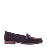 Emella Dark Brown Suede Shoes