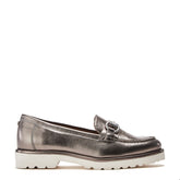 Emori Pewter Leather Shoes