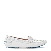 Eryngos White Leather Shoes