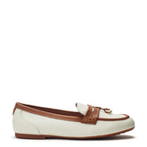 Erythrina Off White Leather Shoes