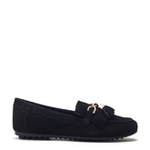 Essana Black Suede Shoes