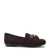 Essana Brown Suede Shoes