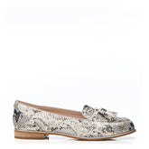 Evvaa Natural Snake Print Shoes