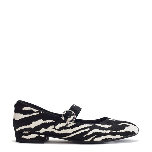 Firuta Zebra Pony Hair Shoes