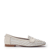 Folia Off White Leather Shoes