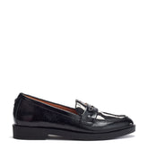 Fumia Black - Zebra Patent Leather Shoes