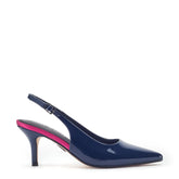 Gavanti Navy Patent Shoes
