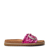 Jarilla Pink Leather Sandals