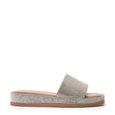 Jelena Silver Diamante Sandals