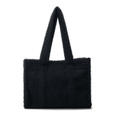 Jemima Bag Black Faux Fur