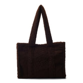 Jemima Bag Dark Brown Faux Fur