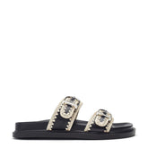 Kerriki Black Porvair Sandals