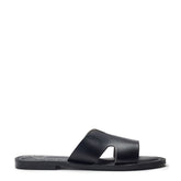 Layana Black Porvair Sandals