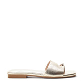Leera Gold Porvair Sandals