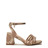 Maybel Rose Gold Porvair Sandals