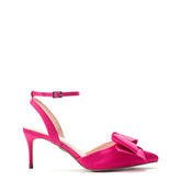 Nahara Pink Satin Shoes