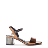 Nareena Gold Porvair Sandals