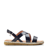 Neyma Black Porvair Sandals