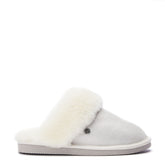 Nightfall White Metallic Suede Shoes