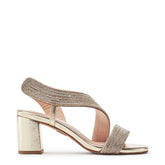 Nikkia Gold Porvair Sandals